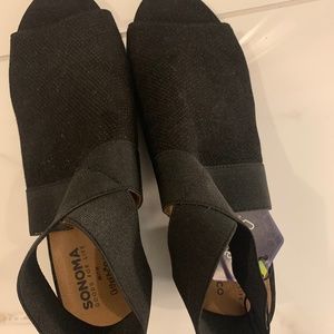 NWT Sonoma Goods For Life® Stonefish Women's Ankle Boots Black size 8